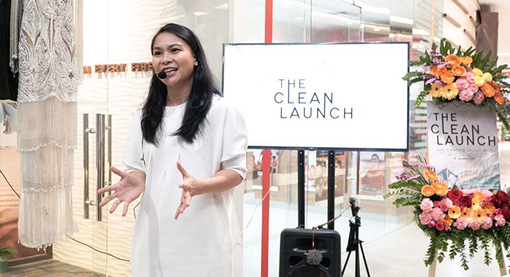 Reviva explaining the clean launch